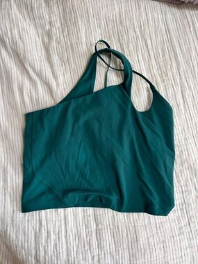 lululemon athletica Teal Green Asymmetrical Sports Tank